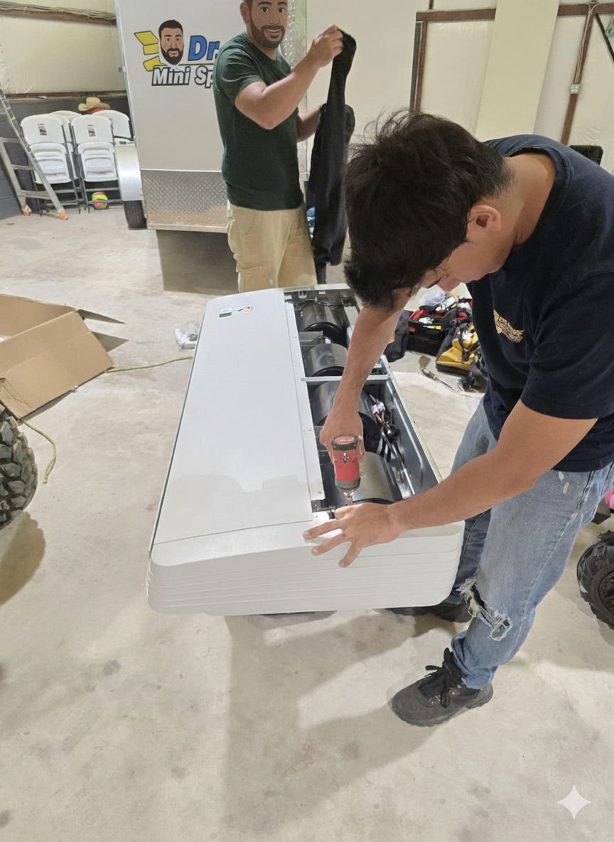 Mini Split Cassette Tipo Techo – 48,000 BTU (4 Ton) – 220V