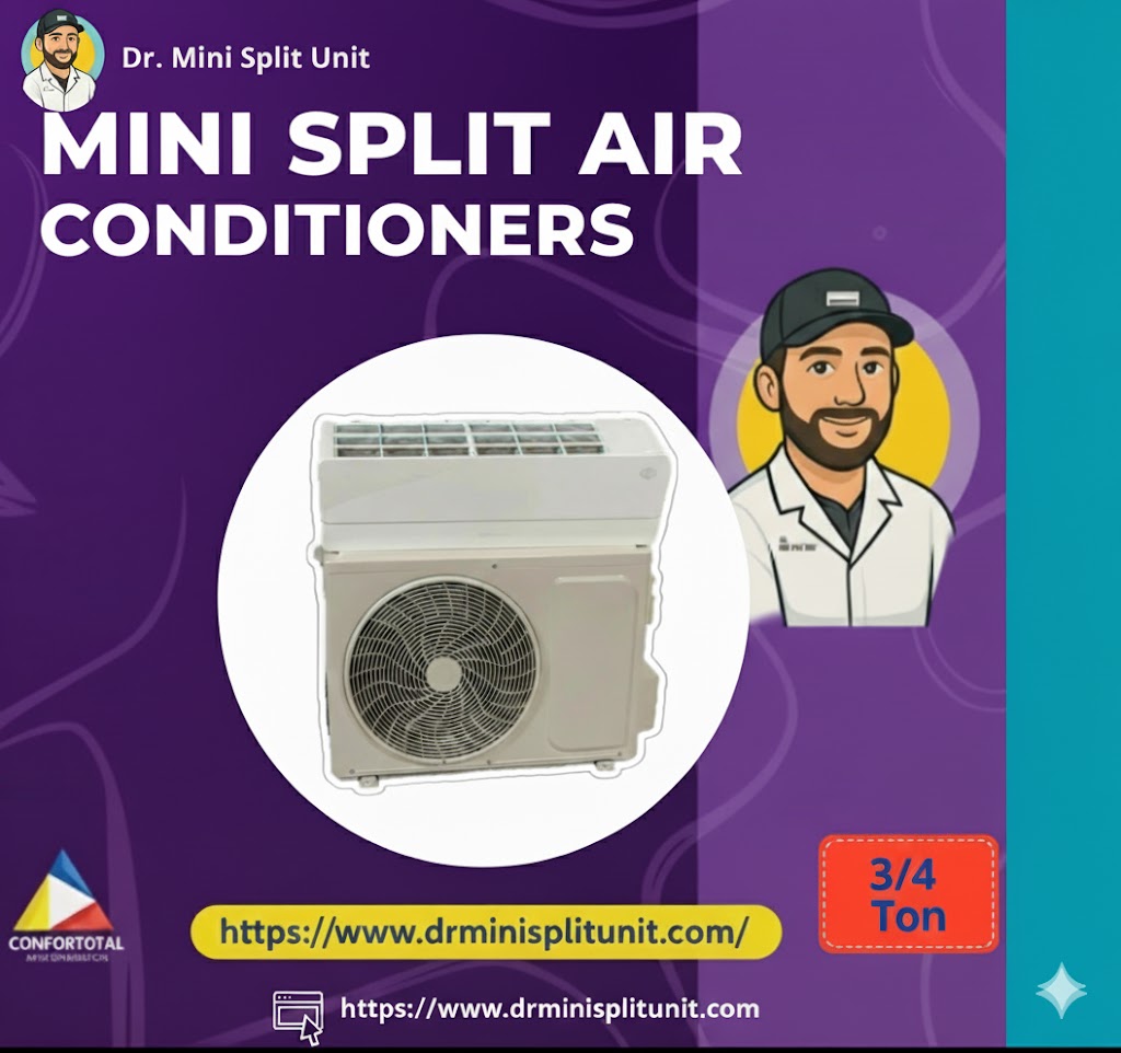 Mini Split Convencional 9,000 BTU (3/4 Ton) – 110V – con wifi – Instalación Incluida